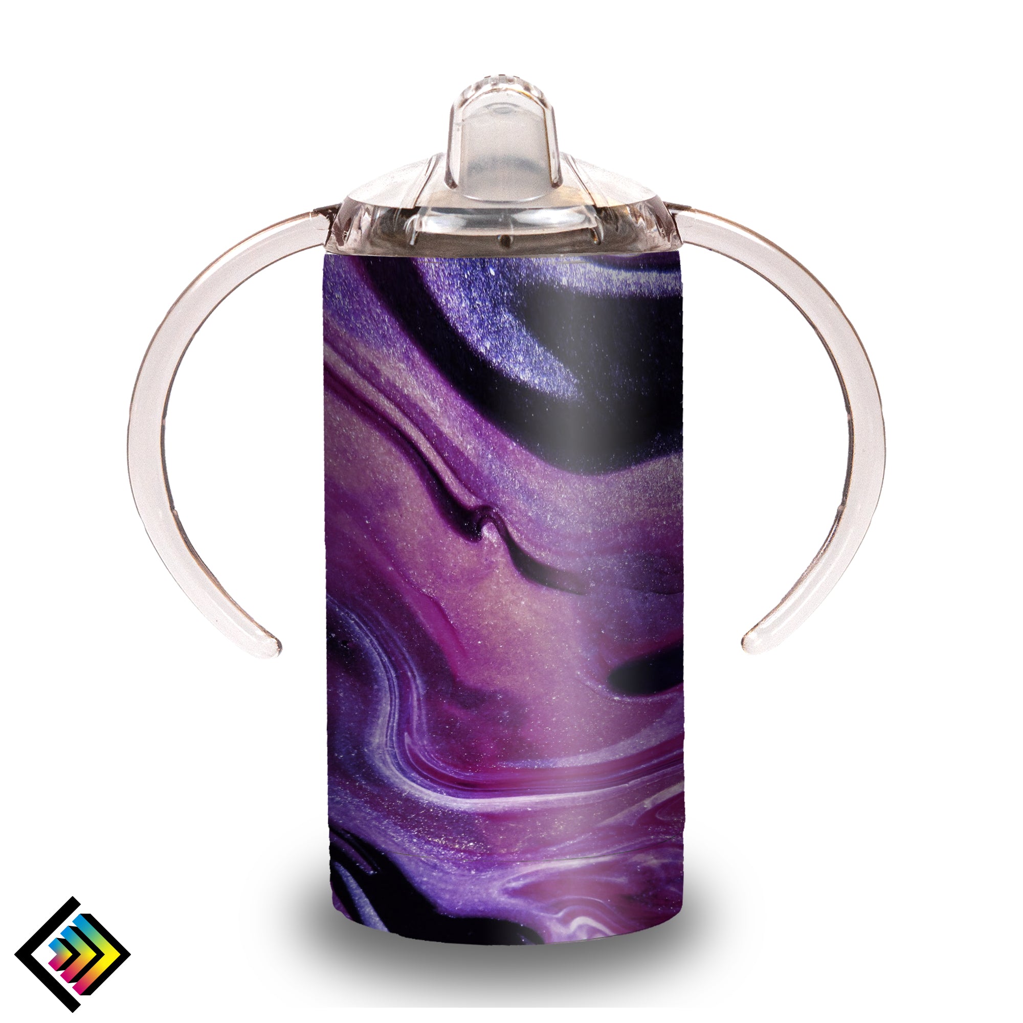 12oz Double Walled Sublimation Sippy Cup – REAL BLANKS
